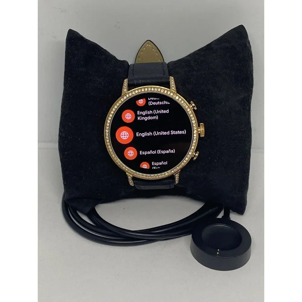Fossil Gen 4 Authentic Digital Dial Smart Watch Custom Band FTW6011 AB416